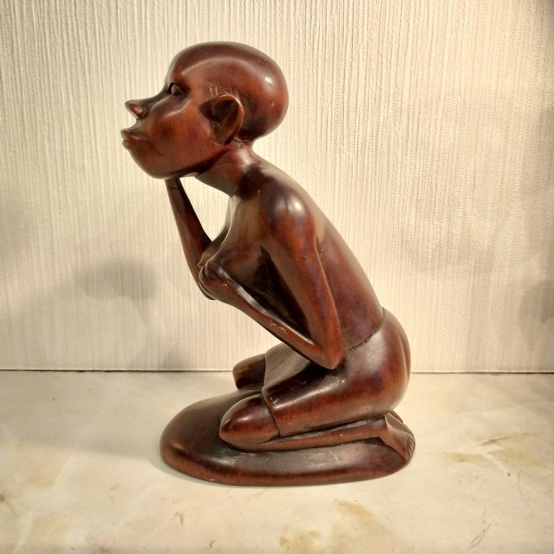 アフリカ プリミティブアート 木製オブジェ