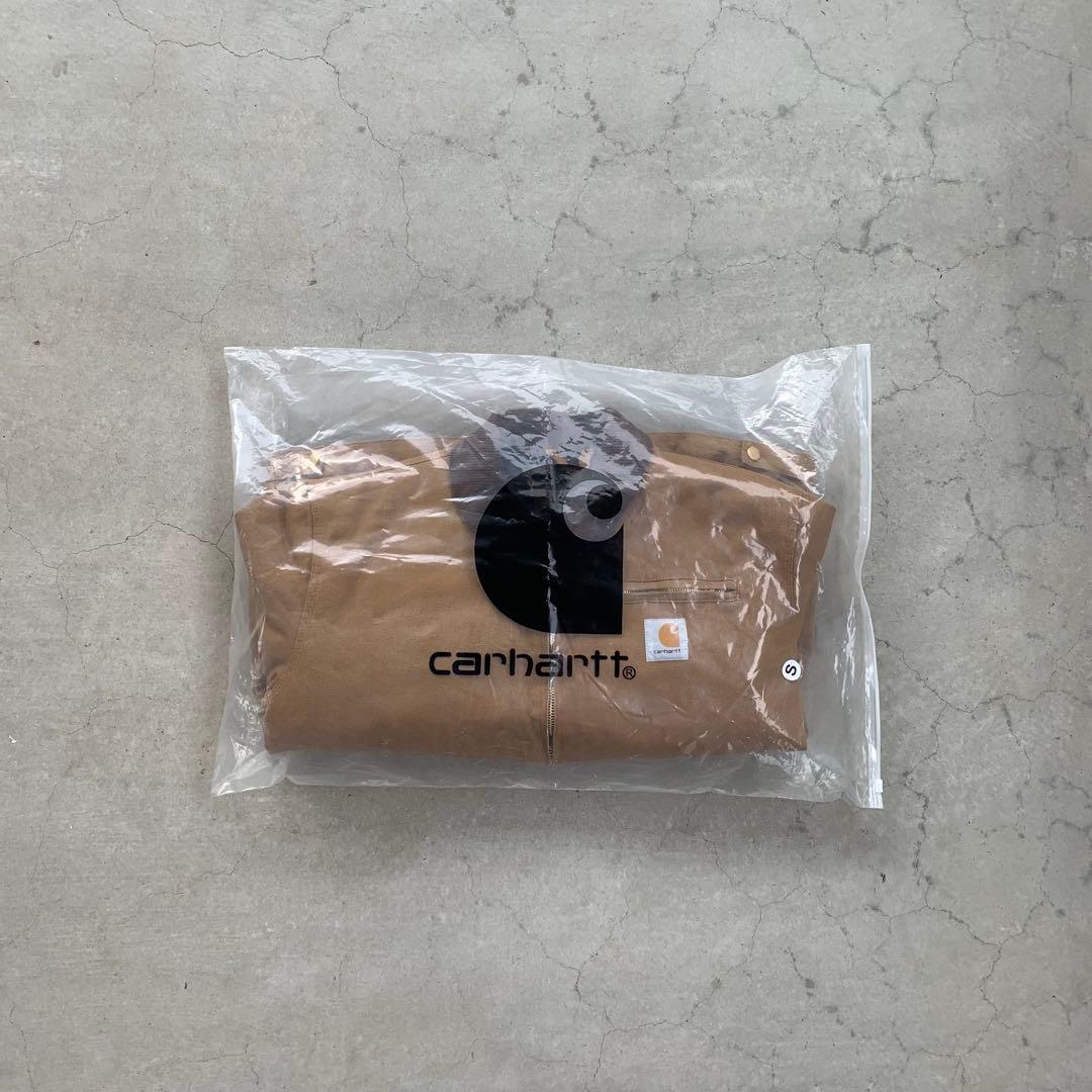 【即完売品】Carhartt デトロイトジャケット ブラウン S 即日発送