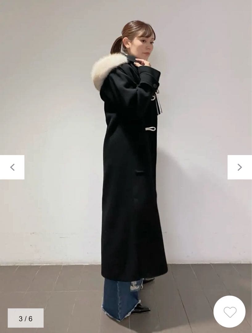【最終お値下げ】GRACE CONTINENTAL ウールカルゼダッフルコート