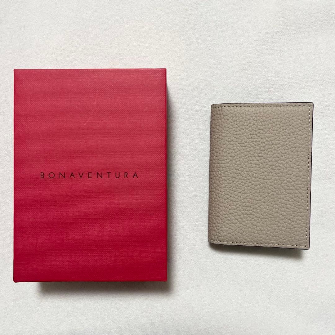 BONAVENTURA マイクロウォレット グレージュ