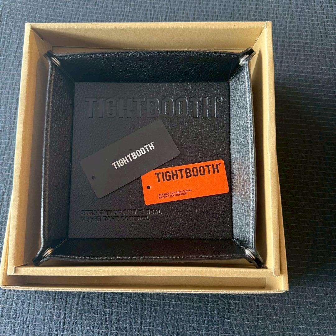 新品未使用TIGHTBOOTH PRODUCCTION レザートレイ黒