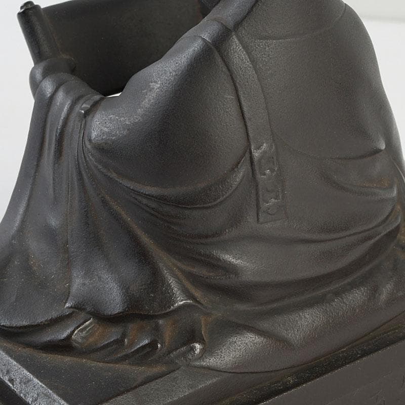 仏教美術　古銅　人物座像　仏像　置物　C　9510