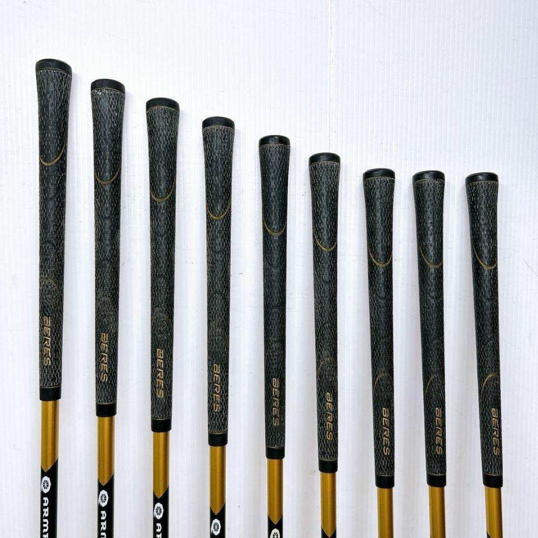 【豪華9本】高級 ホンマ ベレス MG702 3S 星3 メンズアイアン 男性R