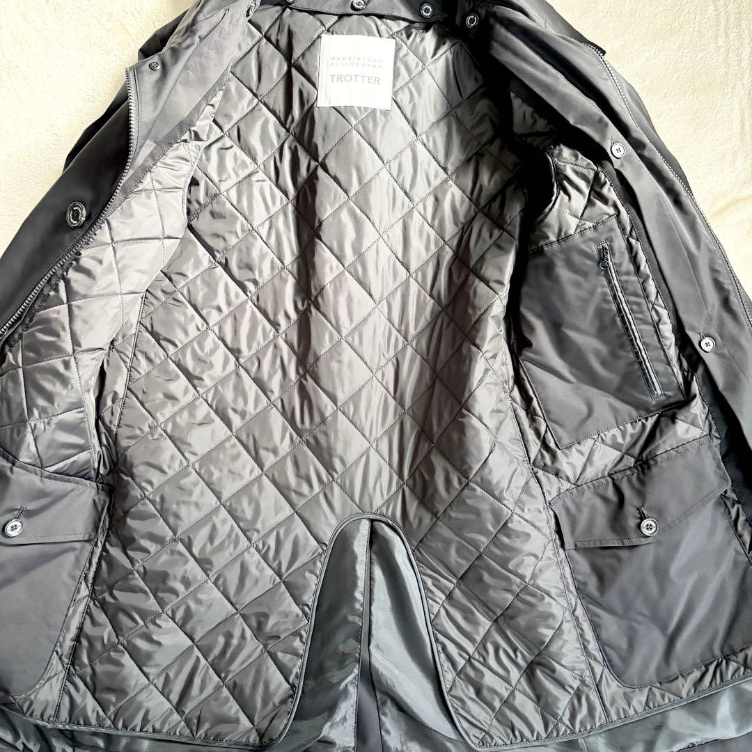 マッキントッシュフィロソフィー　ベルファスト　トロッター　黒　38　ライナー付き