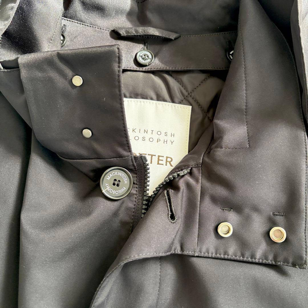 マッキントッシュフィロソフィー　ベルファスト　トロッター　黒　38　ライナー付き