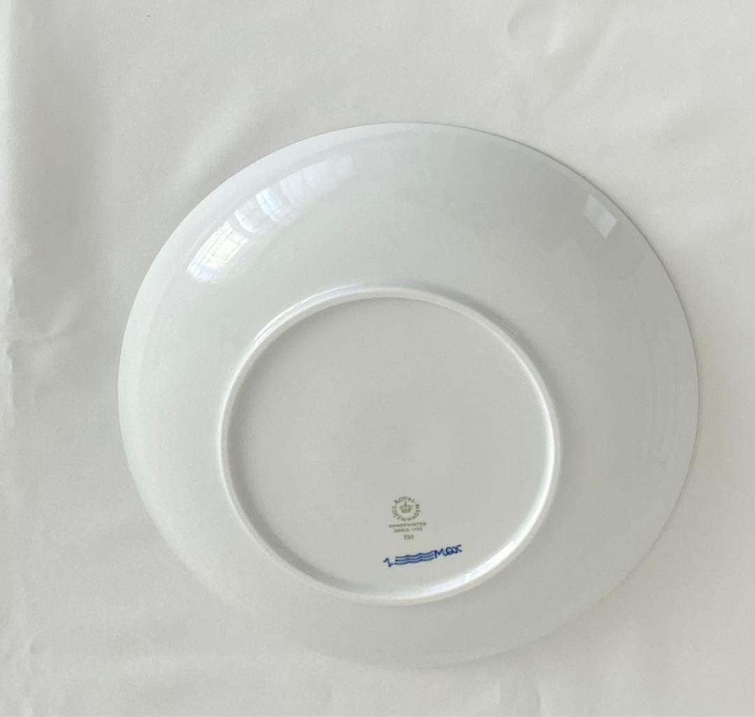 ロイヤルコペンハーゲン　ブルーフルーテッドプレイン　25cm な2枚セット