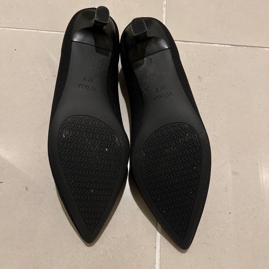 値下げ！VIVAIA Scarlett ポインテッドトゥ ブラック 37.5