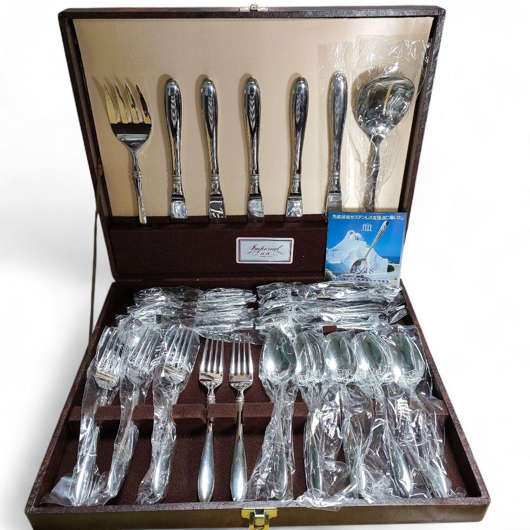 AZUMA アヅマ インペリアル カトラリーセット 28本 ステンレス 箱付き