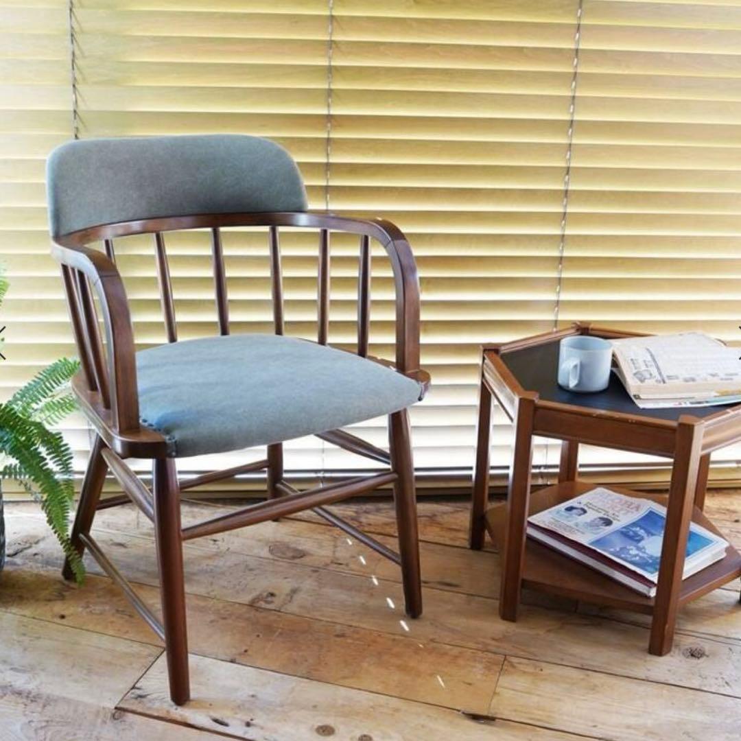 ACME FurnitureチェアOAKS ARM CHAIR カーキ②
