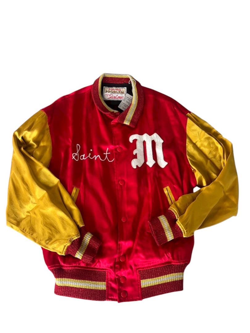 【希少Sサイズ】セント マイケル VARSITY JACKET スカジャン