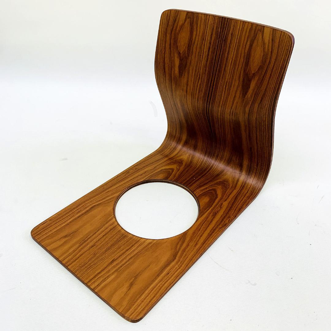 Tendo 天童木工 座椅子 2脚セット 藤森健次 曲木 ケヤキ ローズウッド③