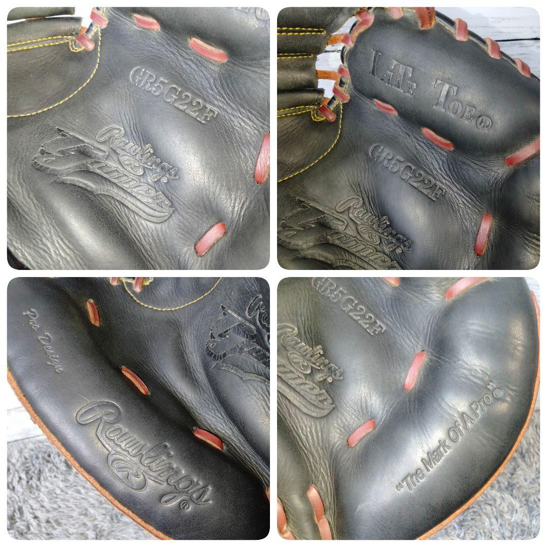 【即戦力】ローリングス 一般軟式 キャッチャーミット ゲーマー ブラック×レッド