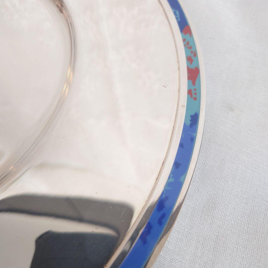 クリストフル　タリスマン　七宝　チャージャープレート　プレイスプレート　トレイ