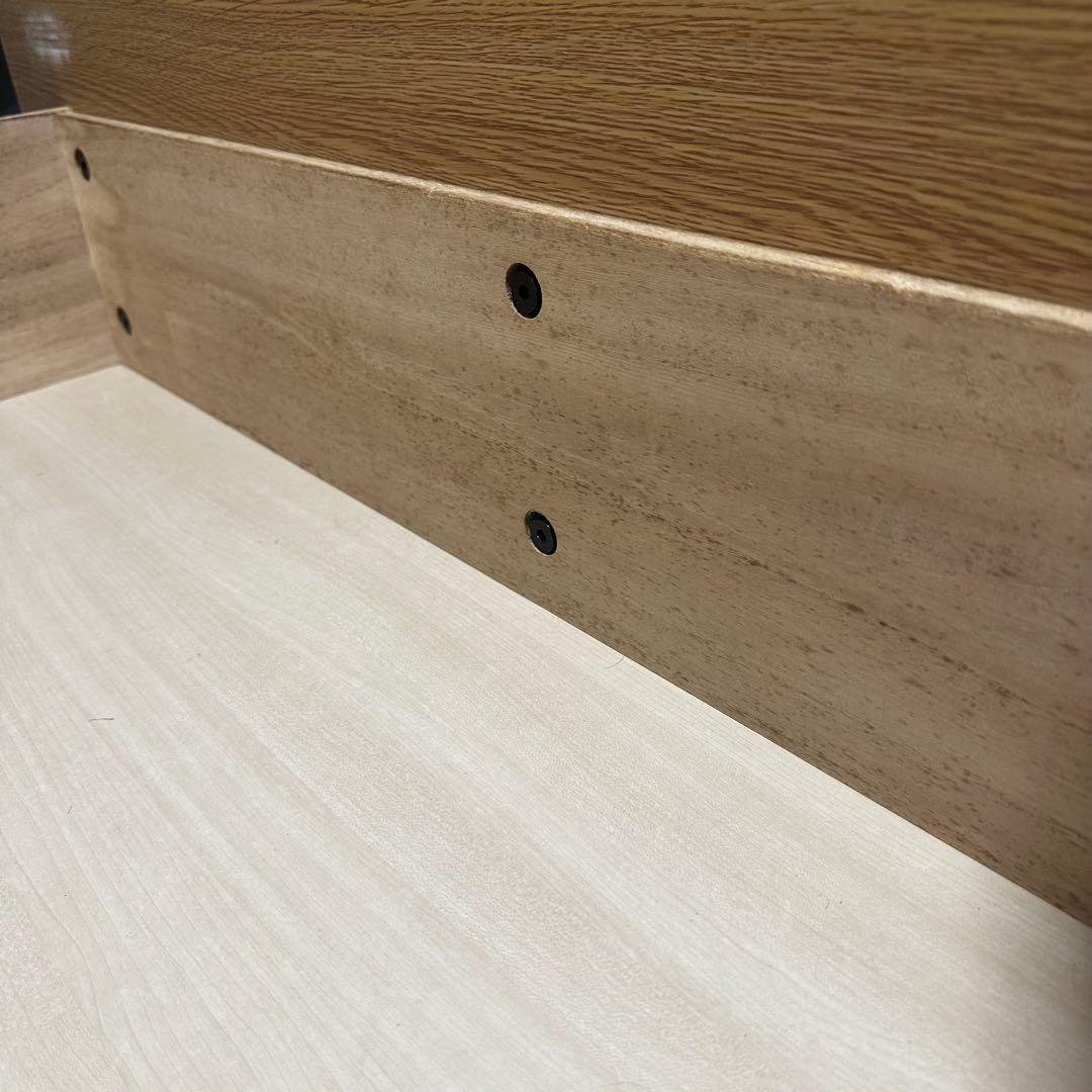 【廃盤品】無印良品 収納ベッド セミダブル オーク材 ※ 直接引渡しも可能