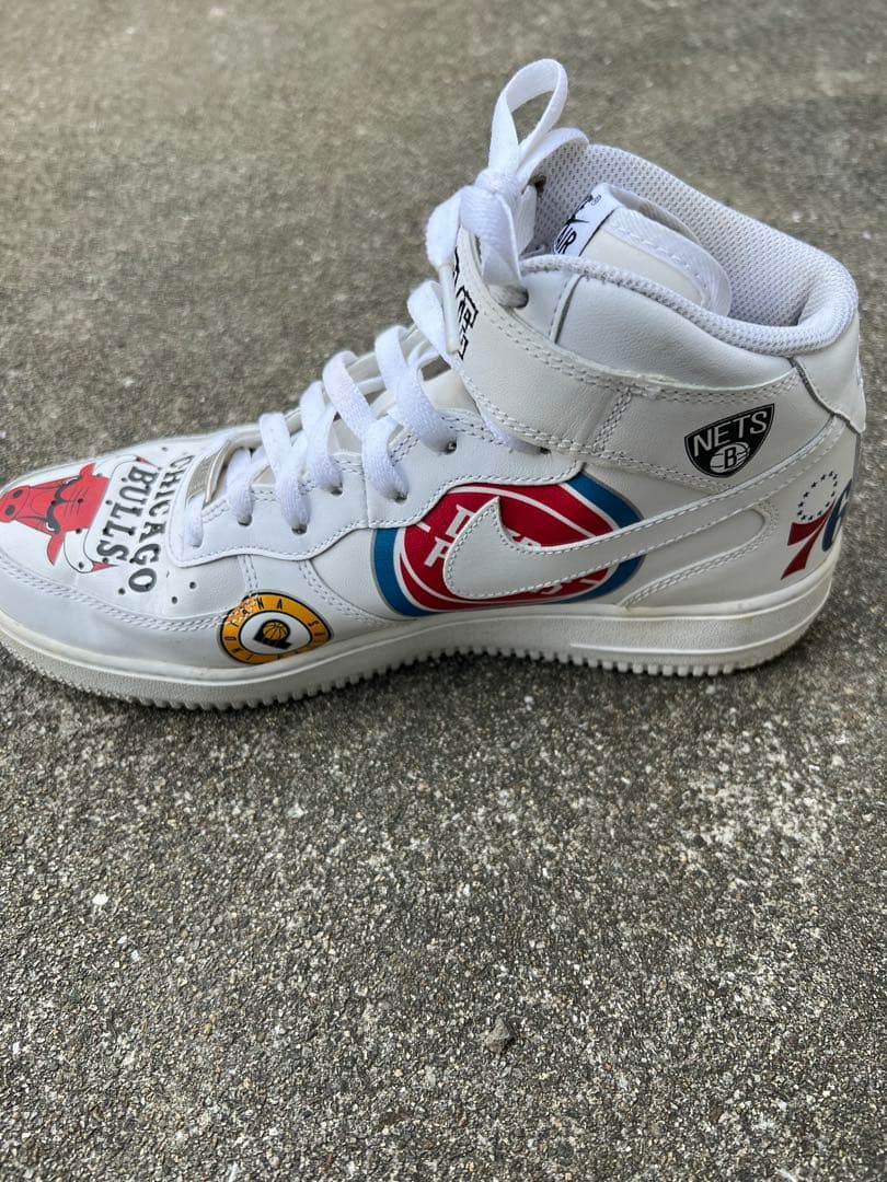 Supreme×NIKE×NBA コラボ Air Force1 ホワイト26cm
