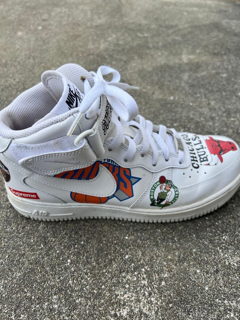 Supreme×NIKE×NBA コラボ Air Force1 ホワイト26cm