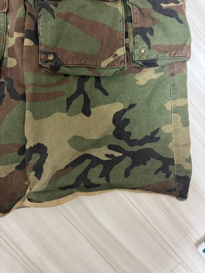 パンツ NO MASS PROD \"06GLM\" Camo baggy pants