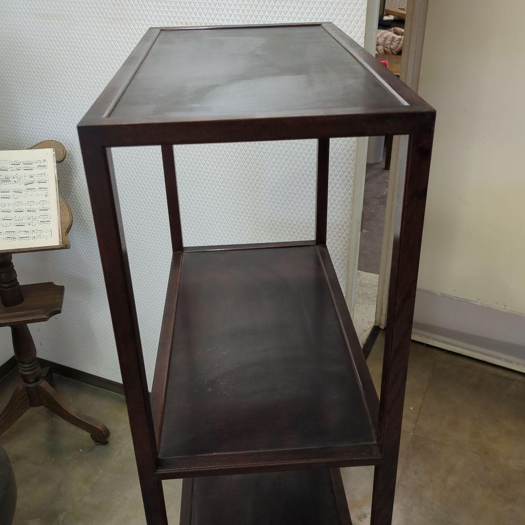 ケイチャン 松本民芸家具 李朝朝鮮棚 棚 木製 飾り棚 レトロ