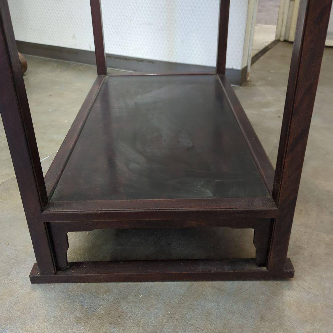 ケイチャン 松本民芸家具 李朝朝鮮棚 棚 木製 飾り棚 レトロ