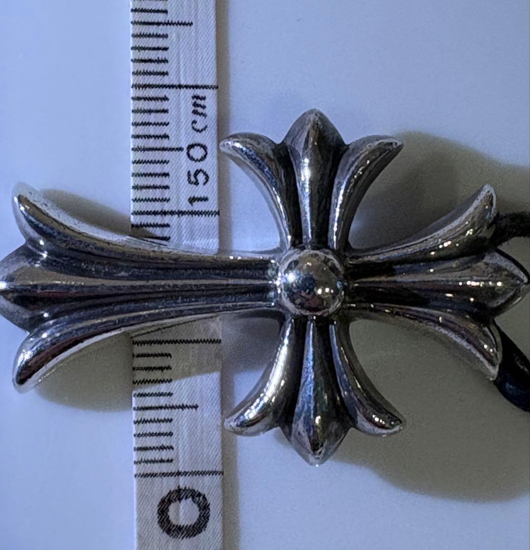正規品CHROME HEARTS CHスモールクロス　チョーカー