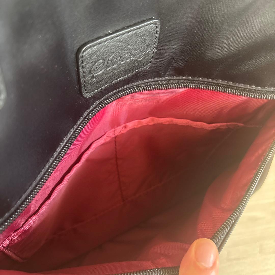 【美品】スワニー　キャリーバッグ　クレーぺ　黒　ストッパー機能