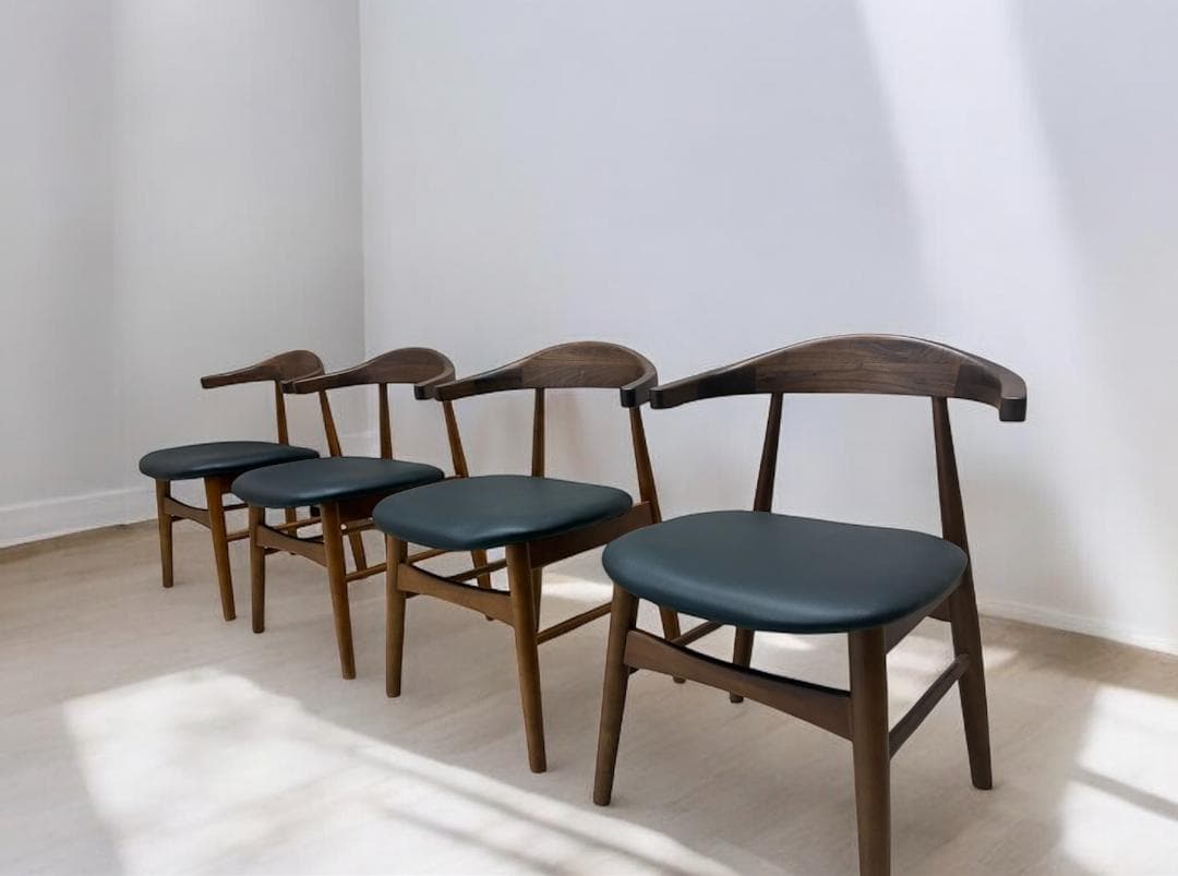 ダイニングテーブルセット　４人掛け　ウォールナット　新品