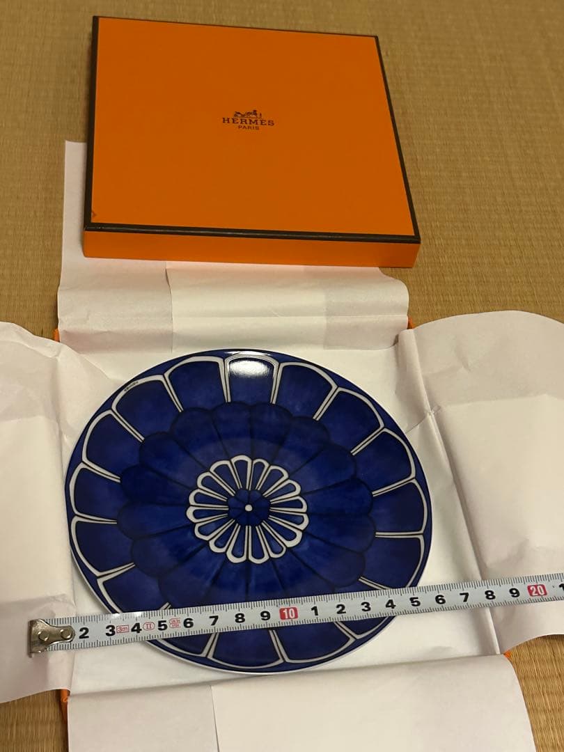 HERMESエルメス ブルーダイユール パンプレート