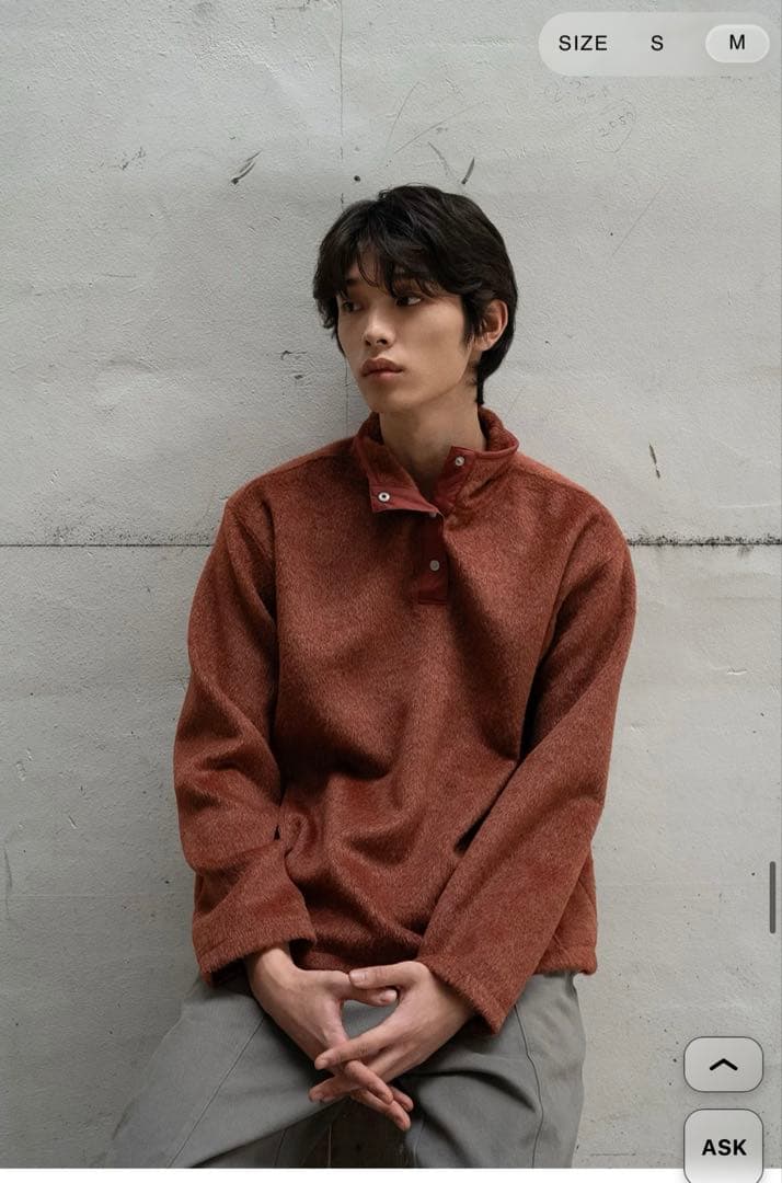 トップス OHOTORO Nap Himalayas Fleece Jumper