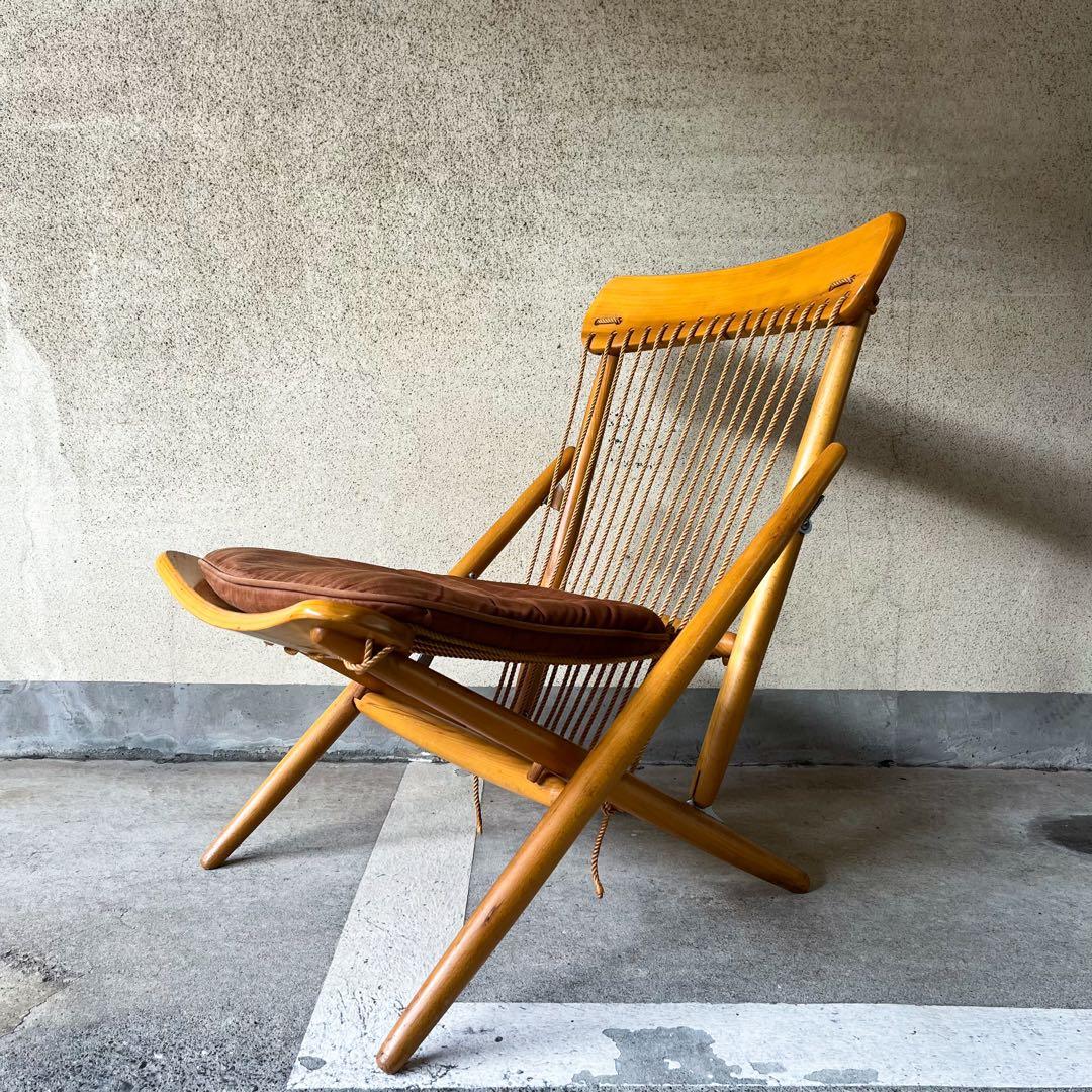 ビンテージオールドマルニ ロープチェア /天童木工プルーヴェハーマンミラー