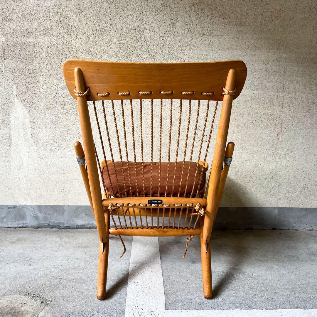 ビンテージオールドマルニ ロープチェア /天童木工プルーヴェハーマンミラー