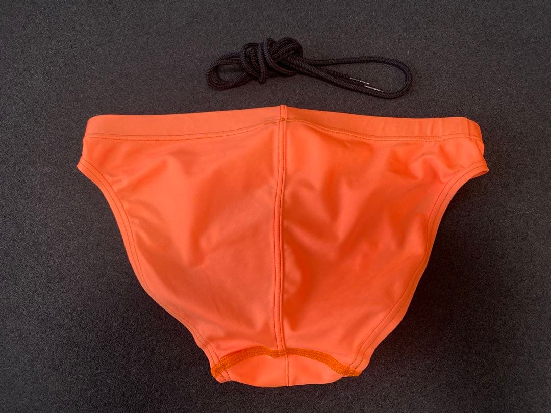 asics 旧ロゴ ハイドロCD 競パン Sサイズ オレンジ アシックス