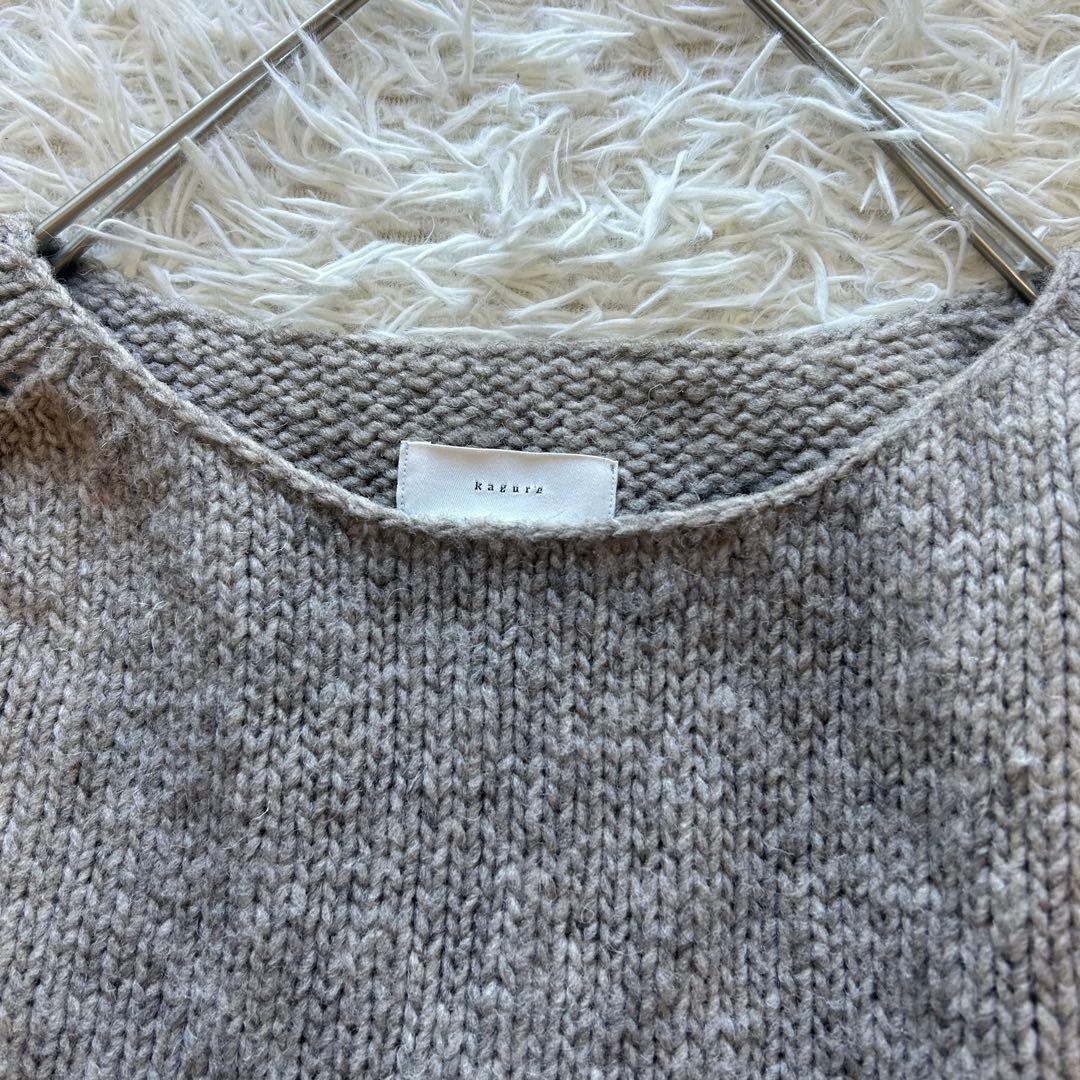 かぐれkagure ペルーニットベスト　ウール　アーバンリサーチ　F