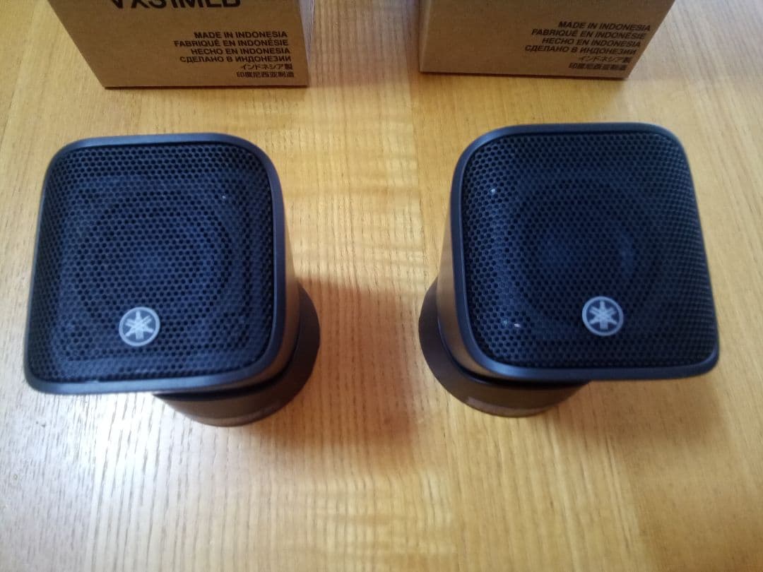 YAMAHA サラウンドスピーカーシステム ブラック ペア VXS1MLB