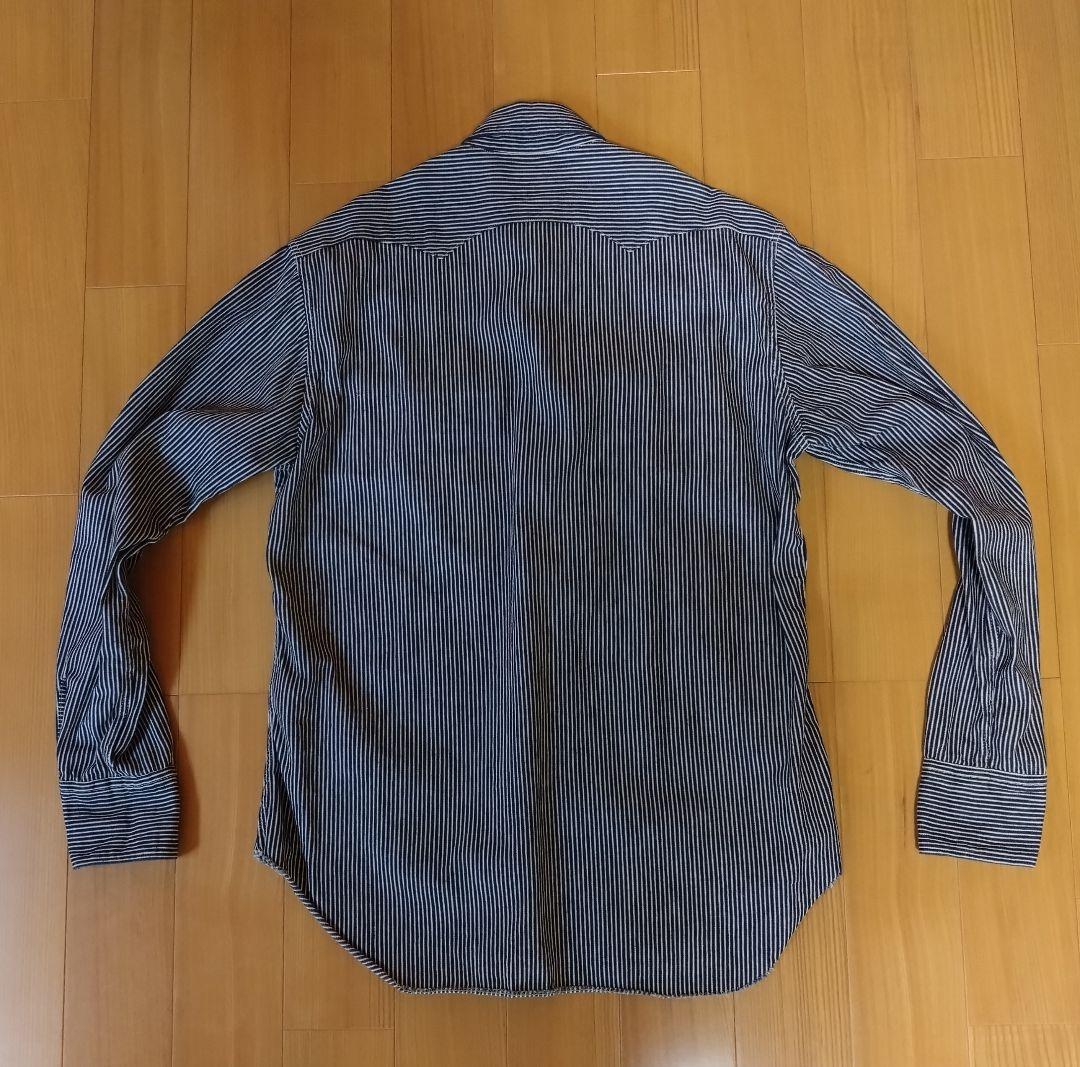 ウエアハウス 42 ヒッコリー ウエスタンシャツ ショートホーン 3038