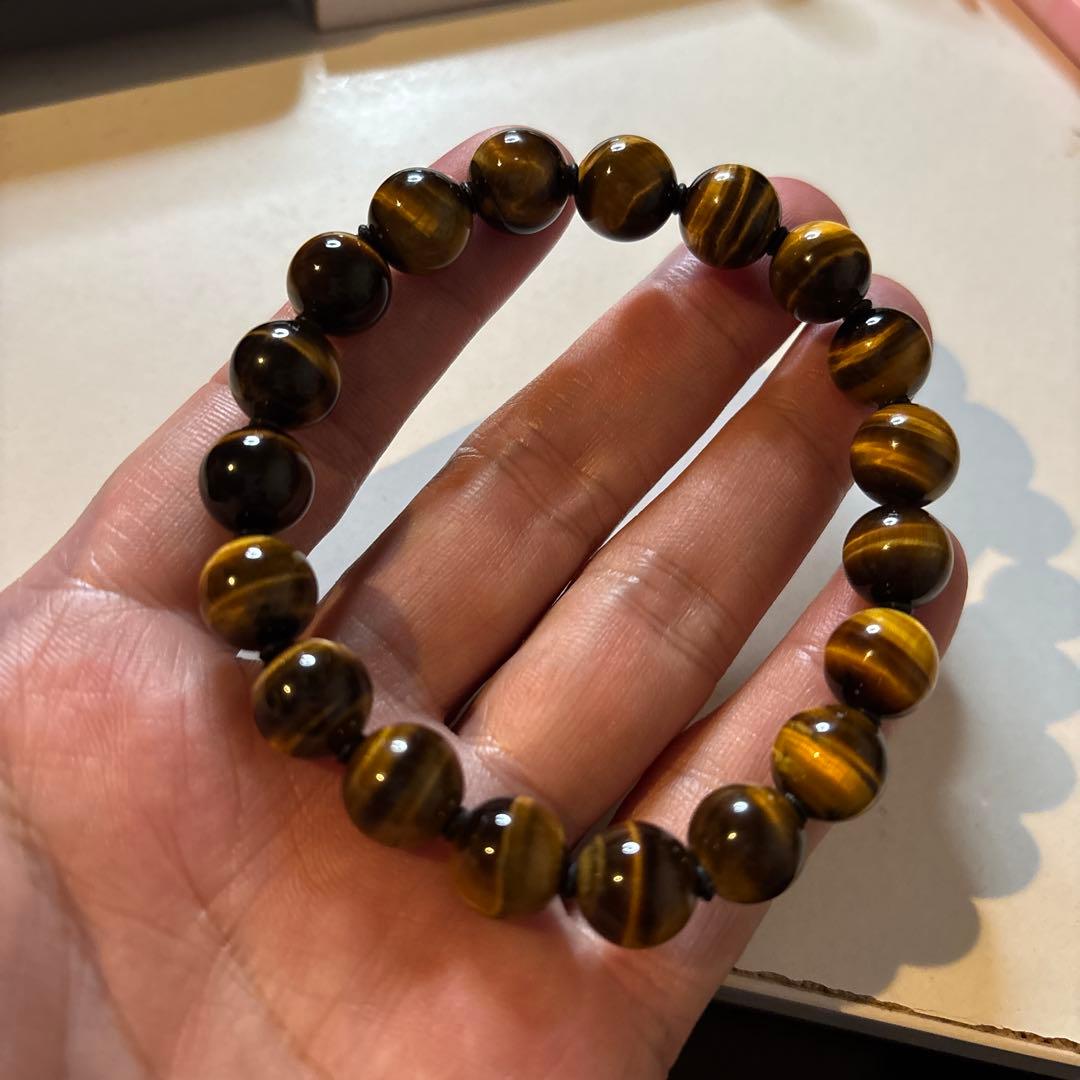 なんじゃこりゃー！最高品質のタイガーアイ！南アフリカ産！すんごい綺麗！