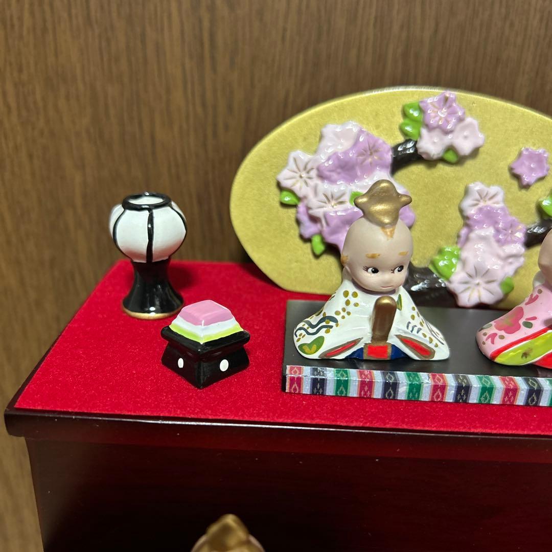 ローズオニール　キューピー　「お雛様三段かざり」