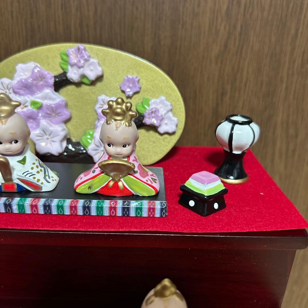 ローズオニール　キューピー　「お雛様三段かざり」