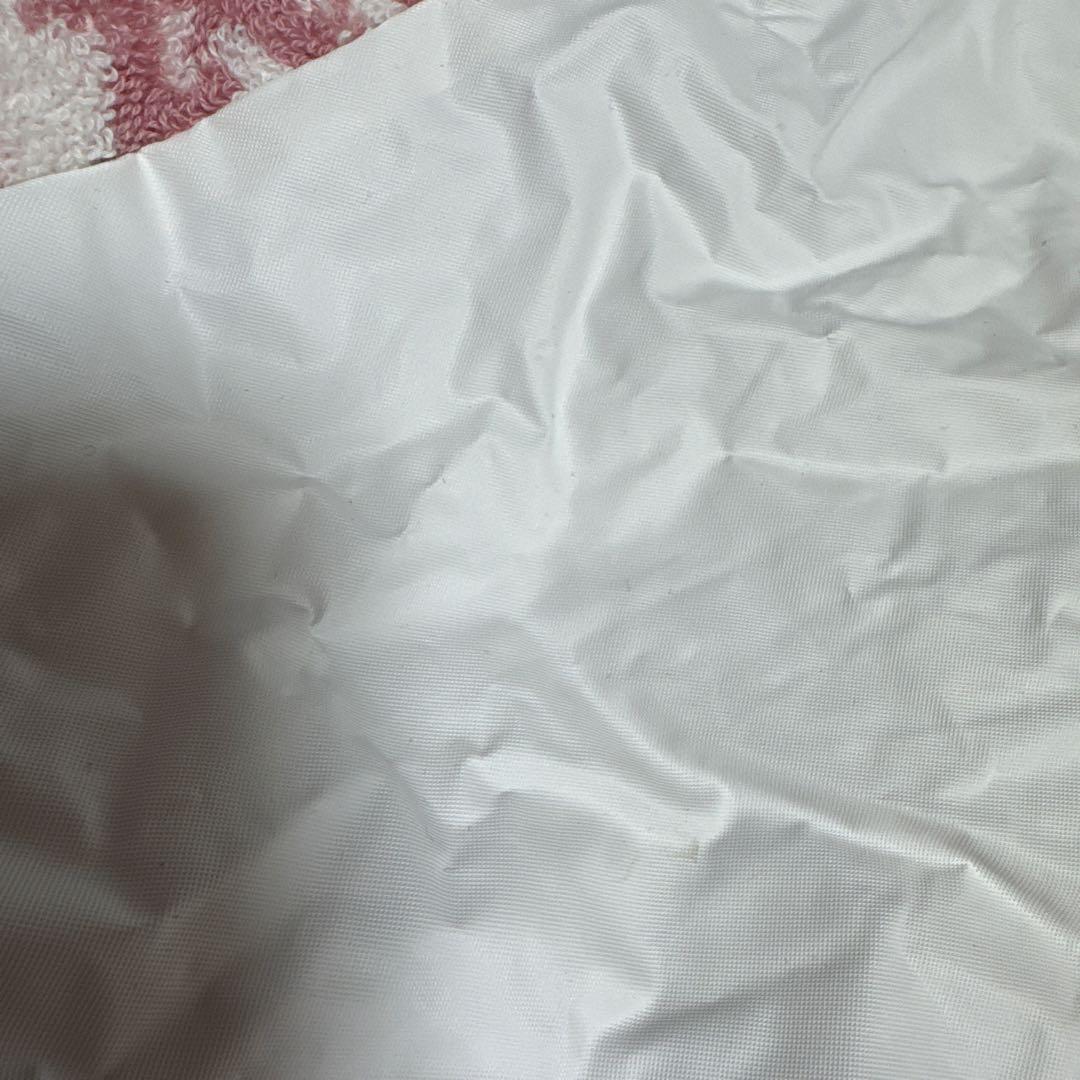 クリスチャン ディオール トロッター 巾着 ポーチ パイル地 タオル ピンク