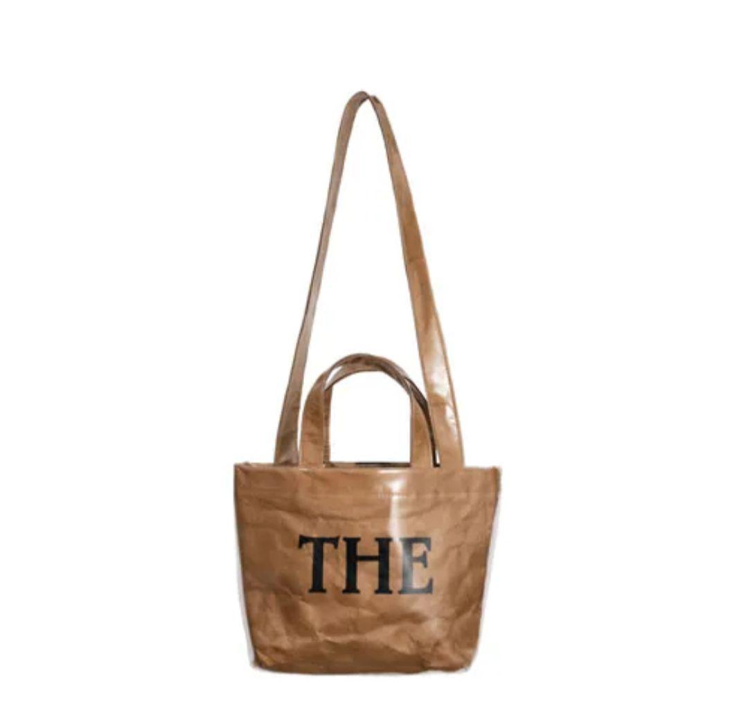 山田優さんtheweekendhotel　PVCBag(THE)BEIGE