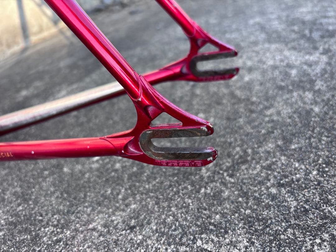 NAGASAWA ピストバイク フレーム NJS 中野レッド C-C530