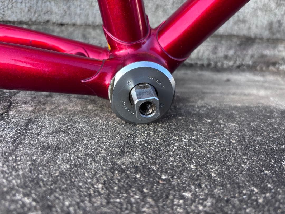 NAGASAWA ピストバイク フレーム NJS 中野レッド C-C530