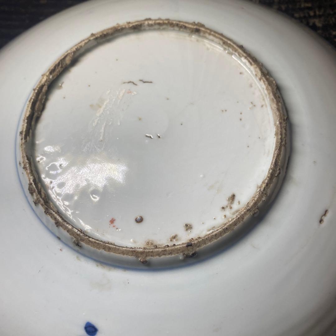 中国染付皿【桐箱付】