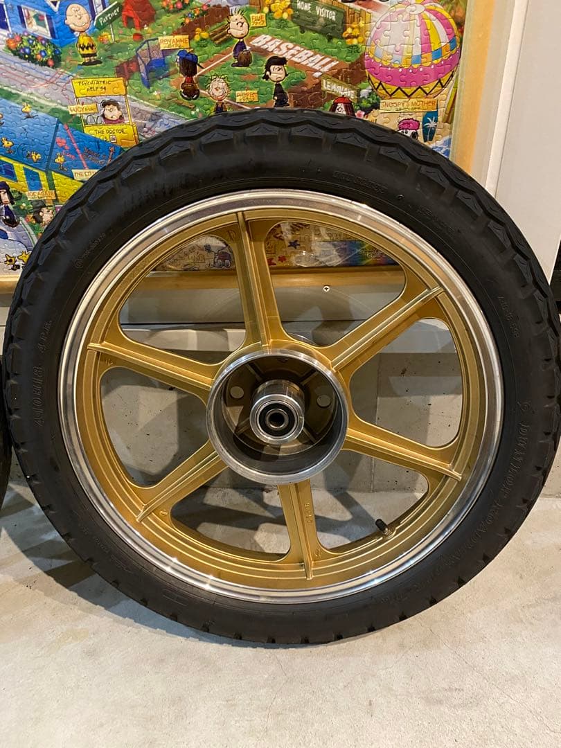 美品　cb400t ホーク　キャストホイール