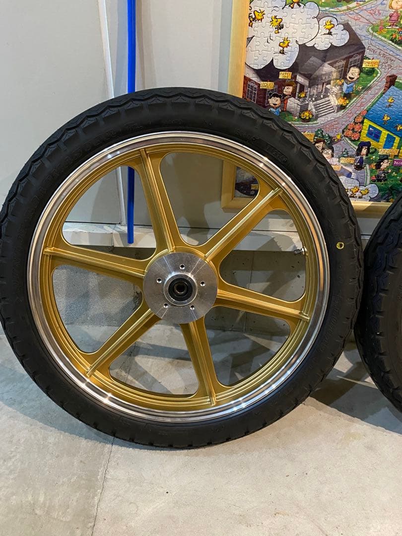 美品　cb400t ホーク　キャストホイール