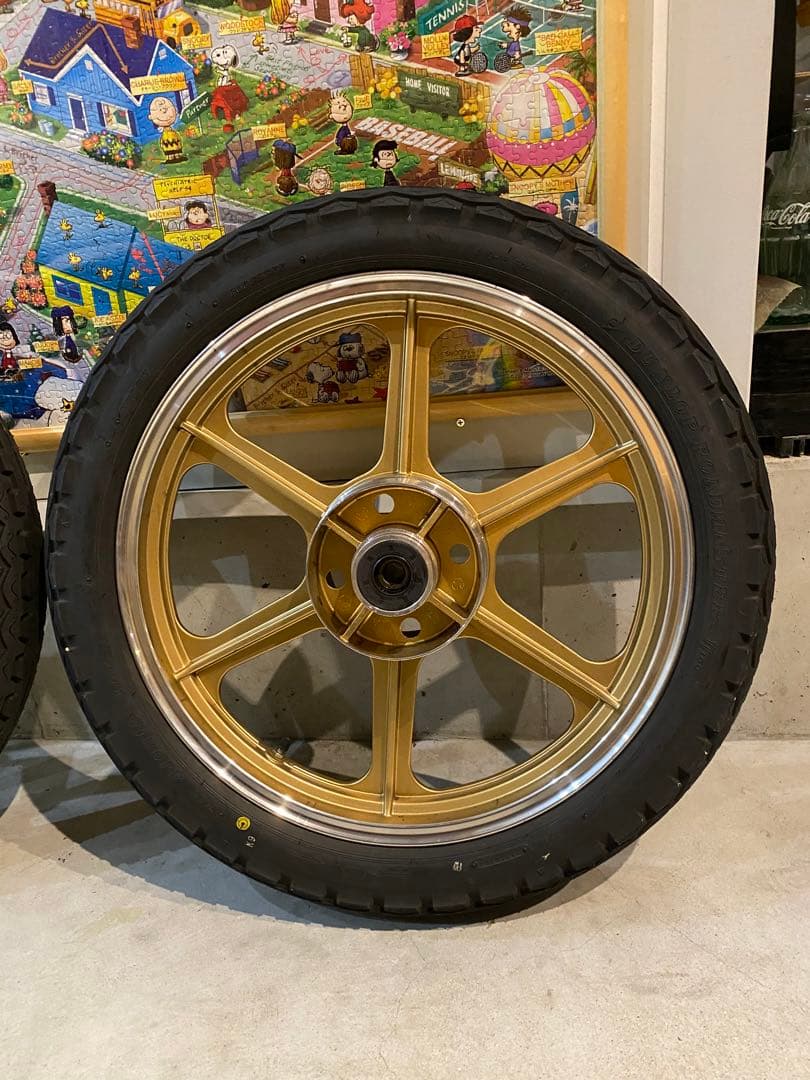 美品　cb400t ホーク　キャストホイール