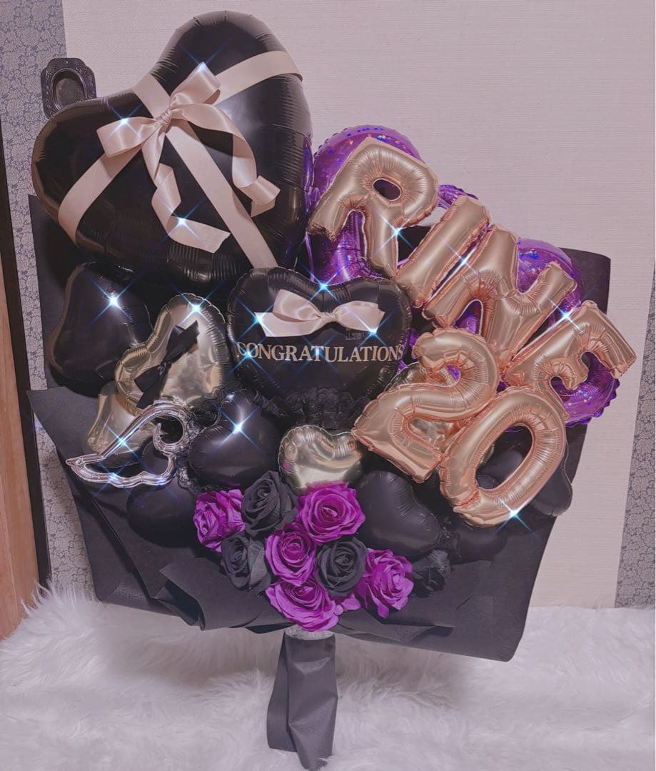 R 卒業ブーケ　卒業バルーン