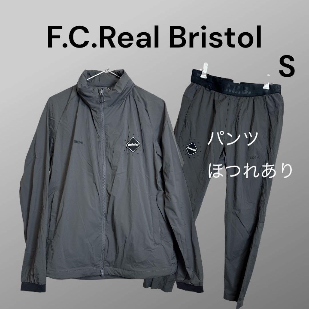 F.C.Real Bristol ナイロン セットアップ グレー S パンツ難