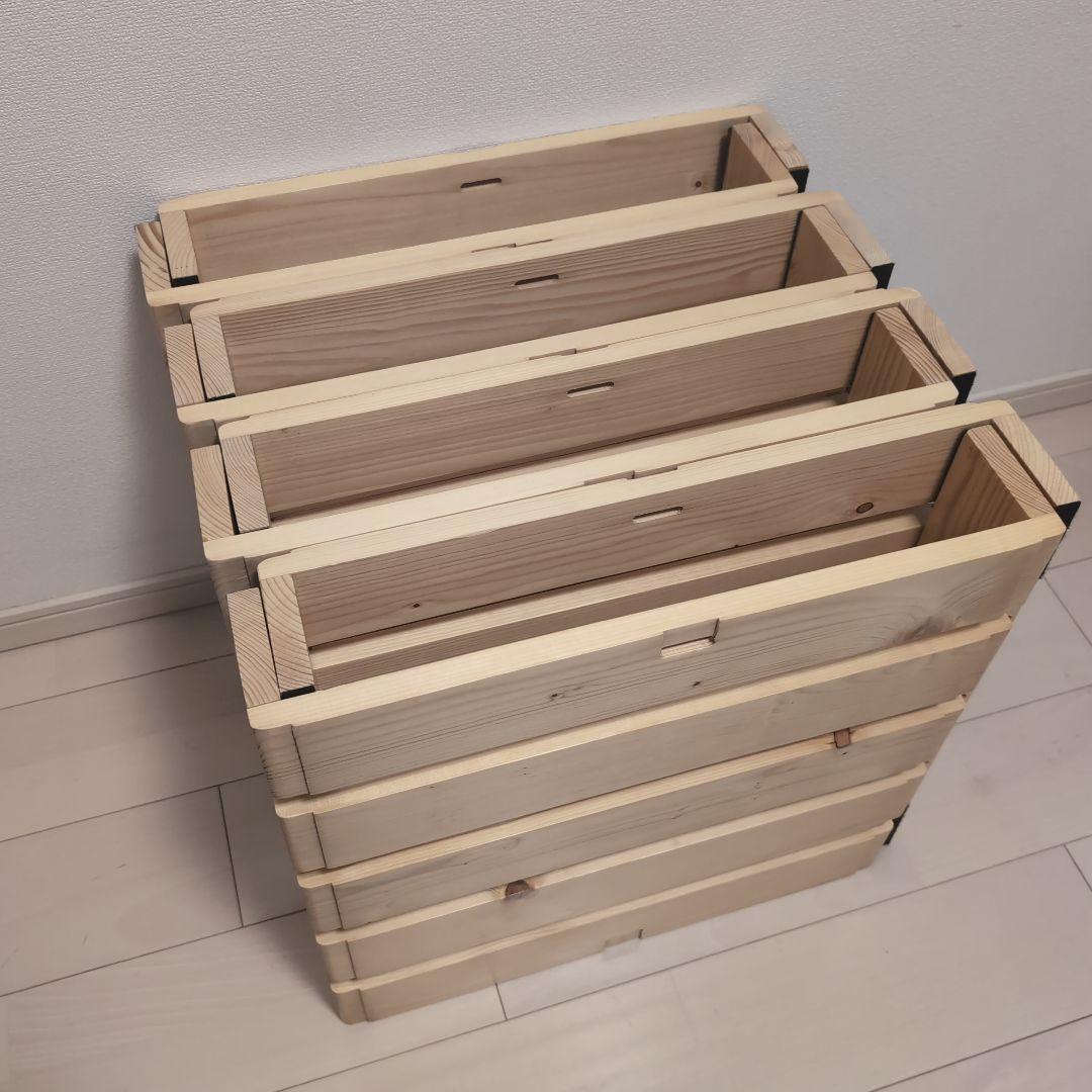 パレットベッド用パレット8個　シングルベッド　パレット　すのこベッド　ローベッド