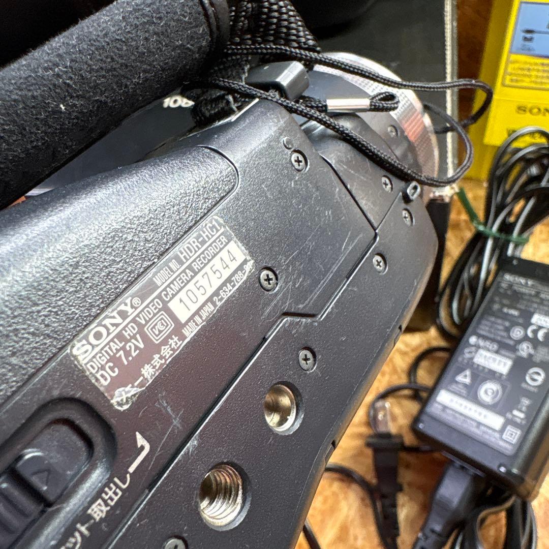 SONY ビデオカメラHDR-HC1 2005年グッドデザイン賞　おまけ多数