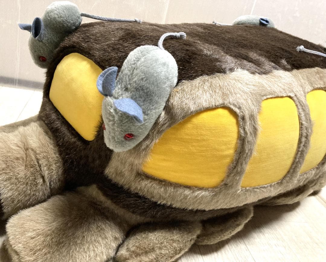 サンアロー　となりのトトロ　ネコバス　特大ぬいぐるみ　全長120cm　ジブリ